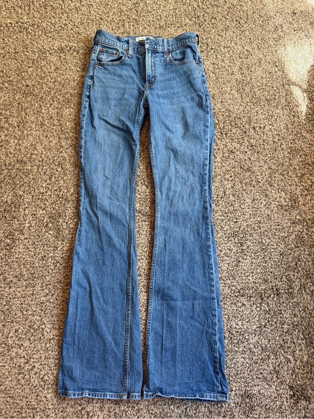 Abercrombie & Fitch Midrise Bootcut Jeans
